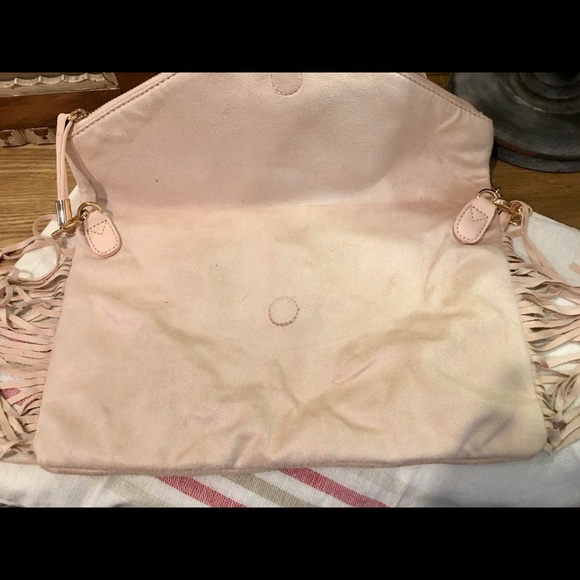 🛍3/$30🛍 NWOT! Cato Faux Suede Fringe Purse - Picture 2 of 2